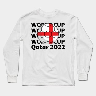 World Cup Qatar 2022  - Team England Long Sleeve T-Shirt